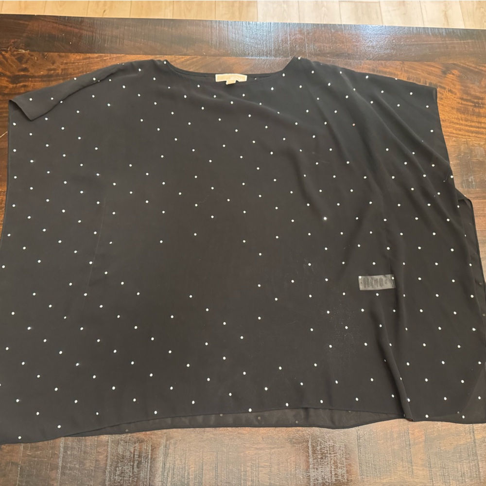 MICHAEL Michael Kors Black Top with Embellishments